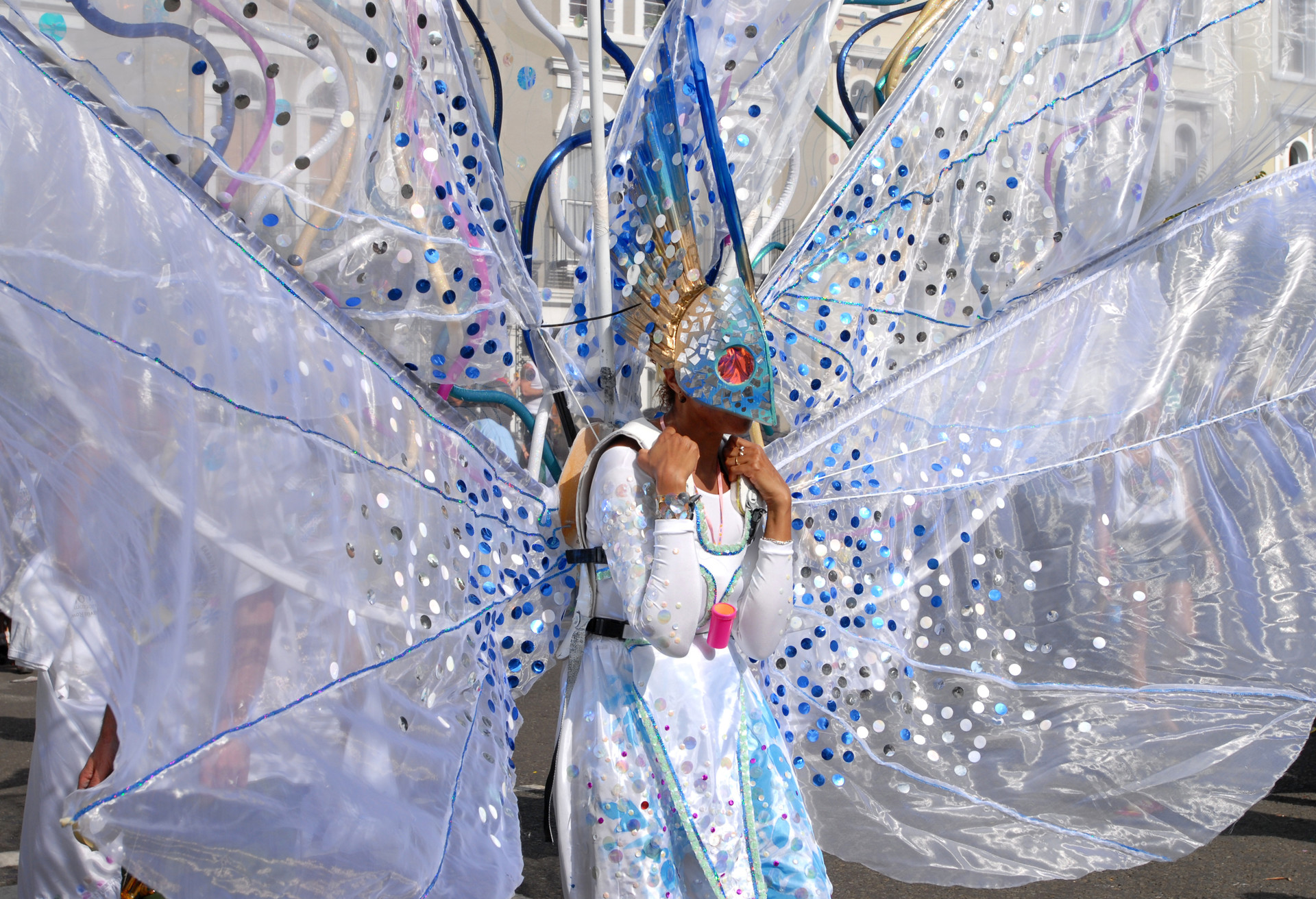 Los disfraces del Carnaval de Notting Hill están muy trabajados, ponte el tuyo y únete a la fiesta