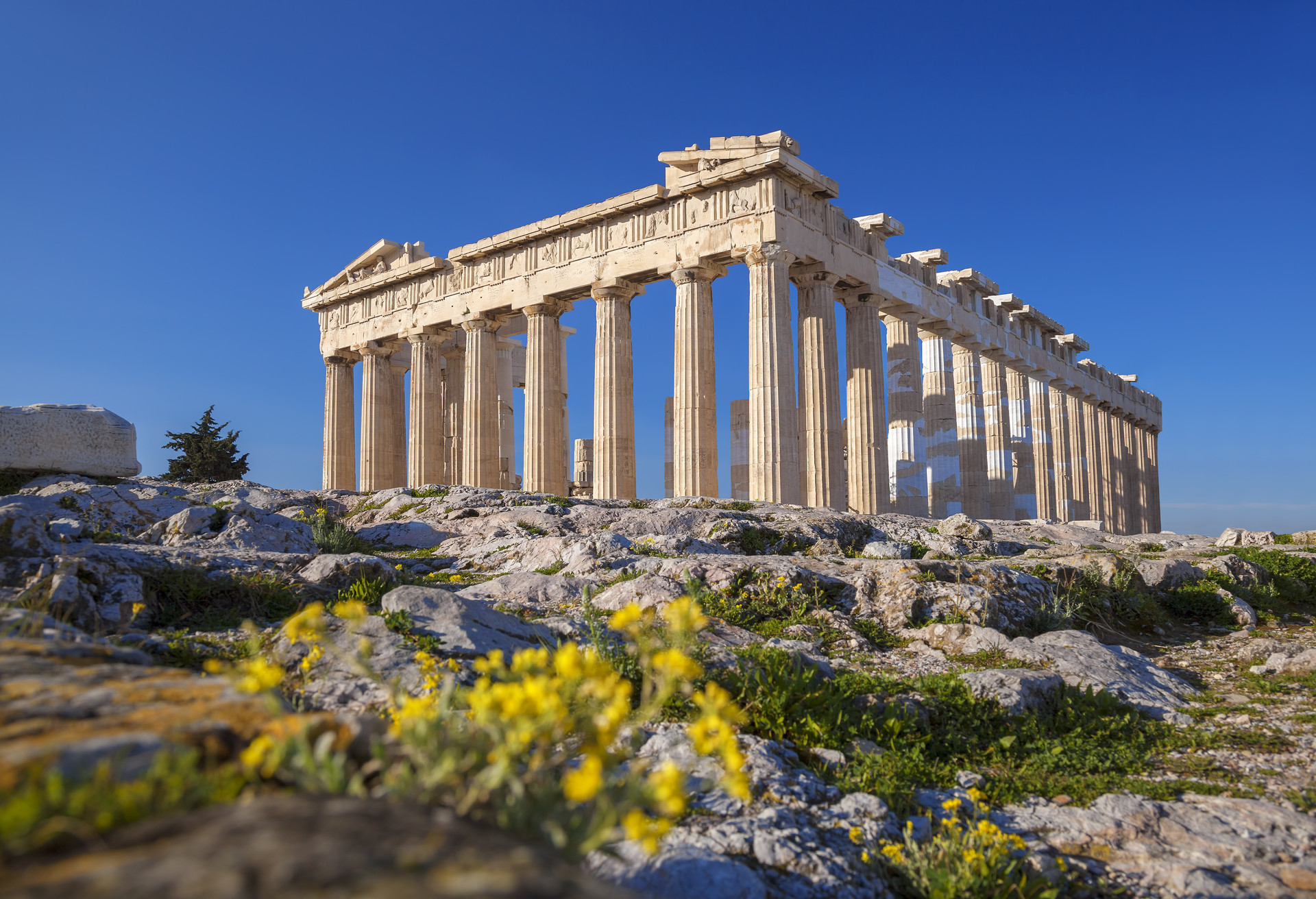 El templo del Partenón en Atenas es quizá el mayor ejemplo de la arquitectura clásica griega