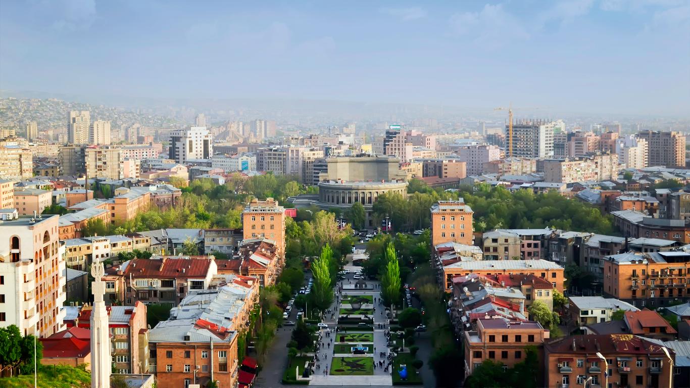 Vuelos a Ereván