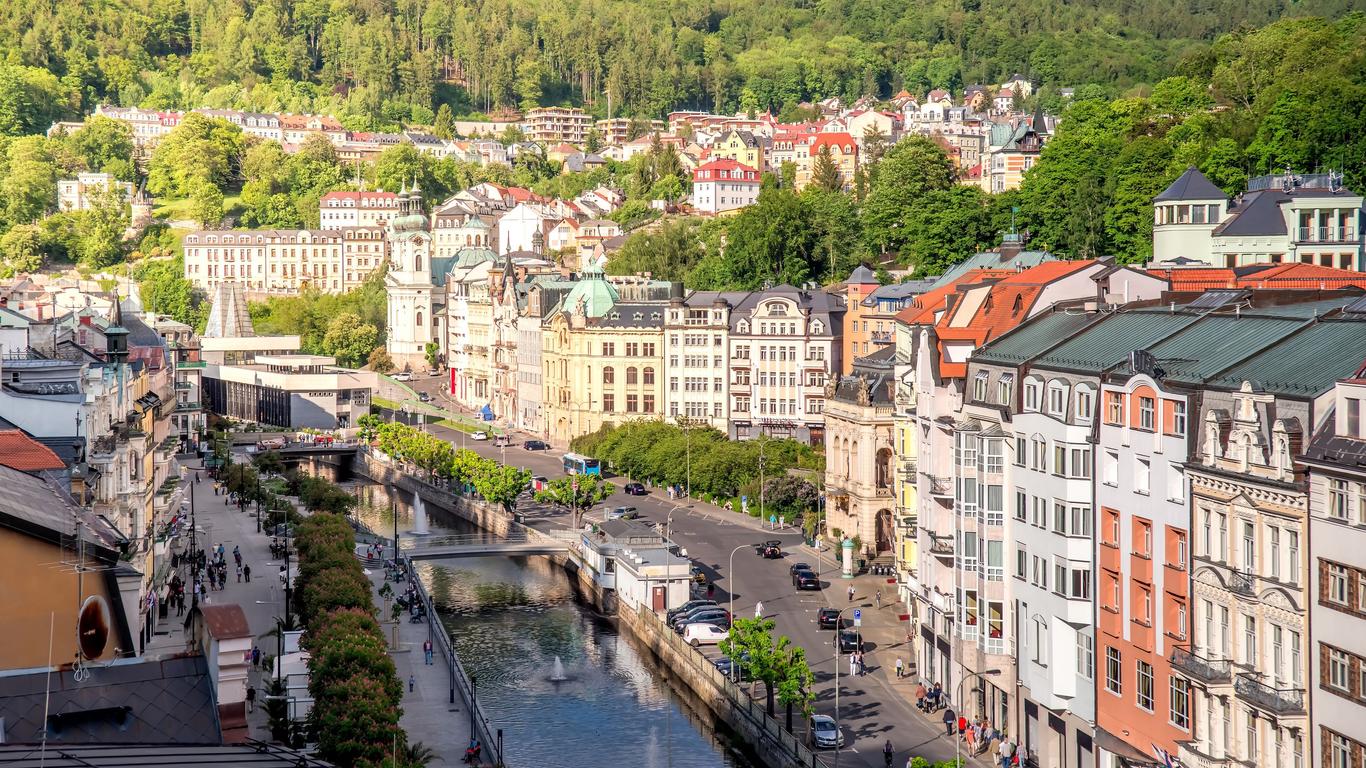 Vuelos a Región de Karlovy Vary