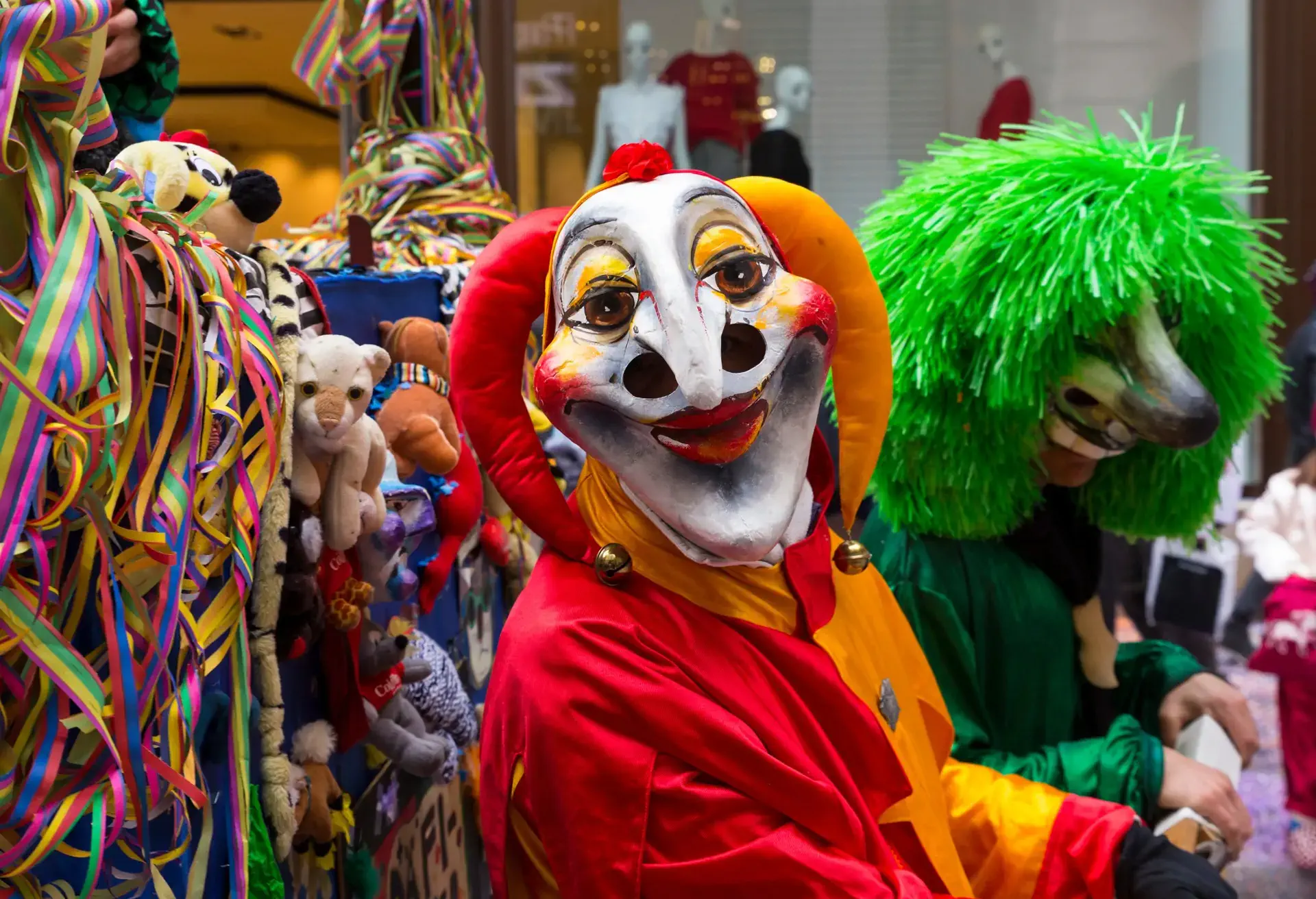 Desfiles con disfraces y música en el Carnaval de Basilea