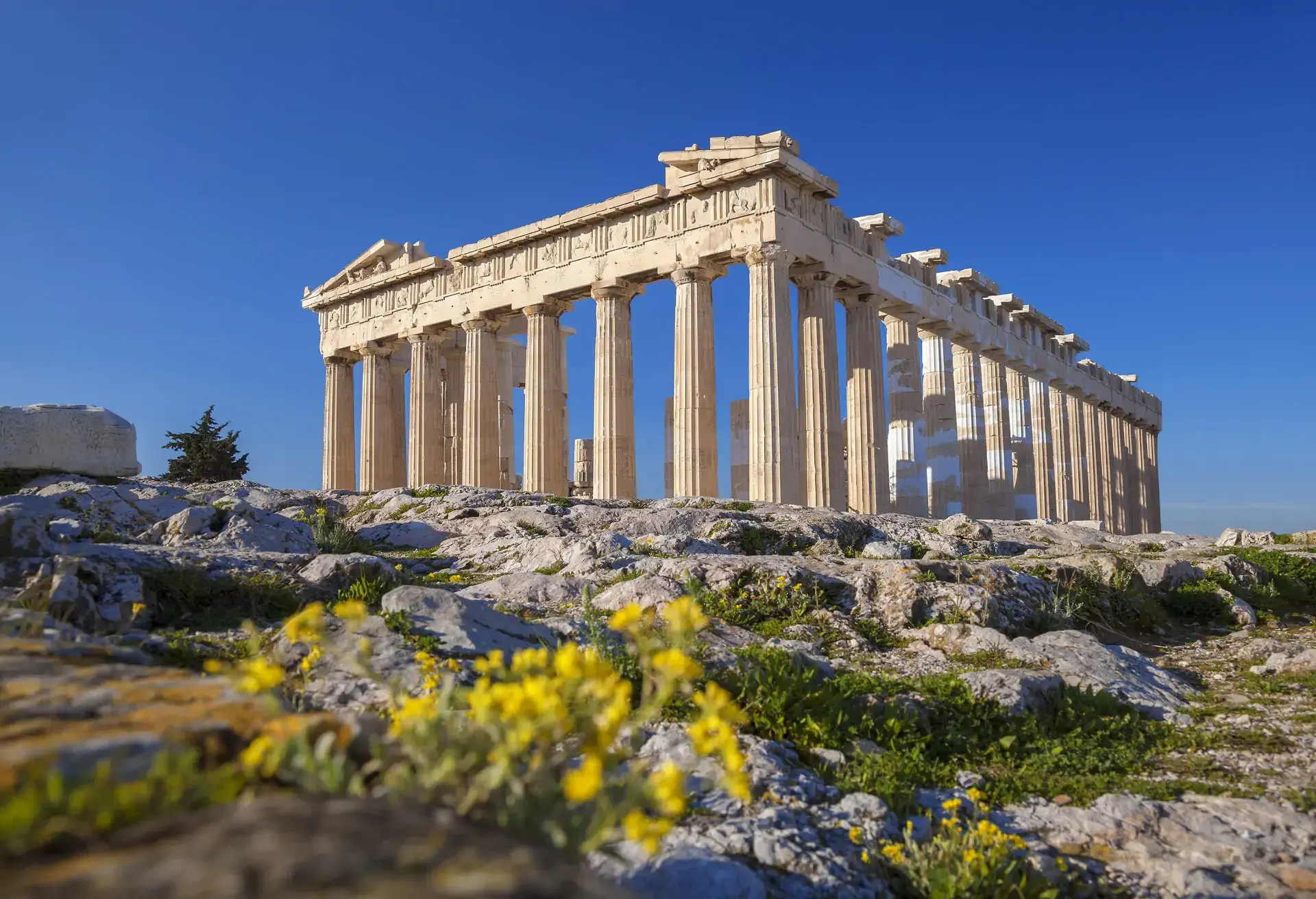El templo del Partenón en Atenas es quizá el mayor ejemplo de la arquitectura clásica griega
